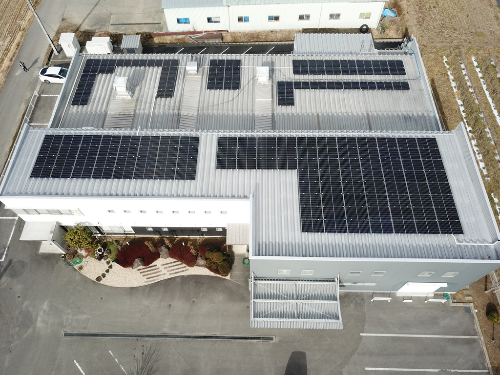 自家消費型太陽光発電 飯田市S社